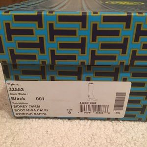 AUTHENTIC Size 9 (Black) Tory Burch Sidney Boots